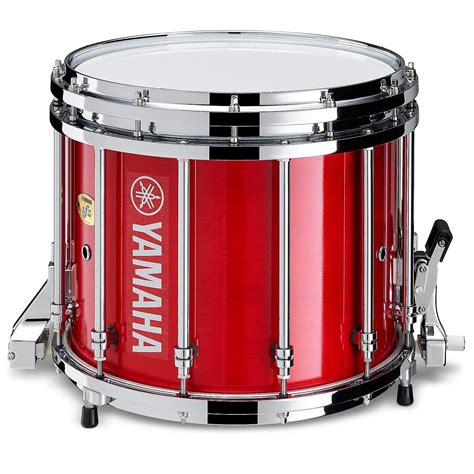 Yamaha 9400 Sfz Marching Snare Drum Chrome Hardware 14 X 12 In Red