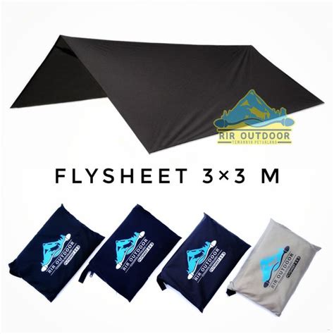 Jual Flysheet Tirai Atap Outdoor Camping Bivack Rir Outdoor X Meter