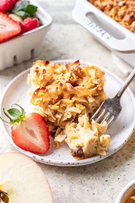 Cinnamon Apple Noodle Kugel Your Home Made Healthy