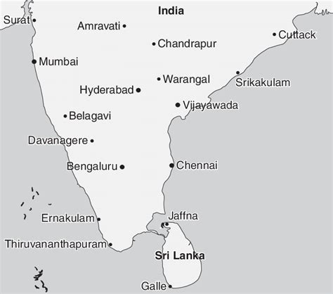 Madras Map