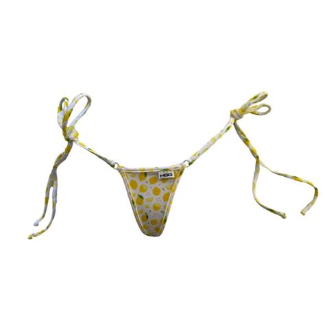 Limoncello Tie Sides Bikini Bottom Micro Gigi