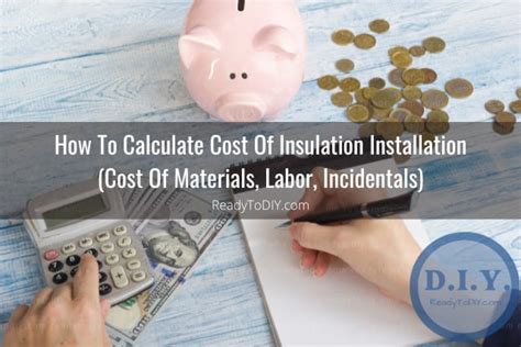 Insulation Cost Estimator Calculator Ready To Diy