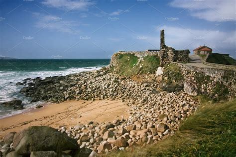 landscape of the Galician coast | High-Quality Stock Photos ~ Creative ...