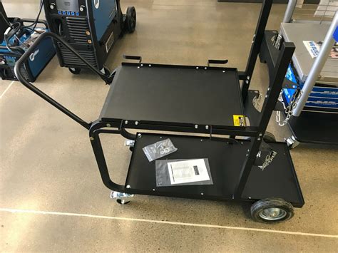 Steel Single Dual Bottle Heavy Duty Universal Welding Cart With Fold