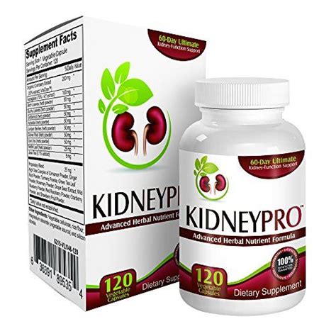 Kidneypro With 21 Kidney Health Supplements In 1 Formula Total Kidney