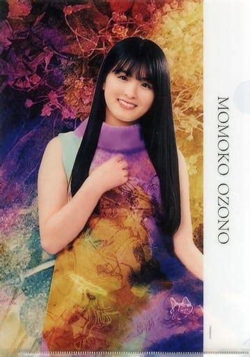 Clear File Female Idol Momoko Zono A Plastic Trasparent File Folder