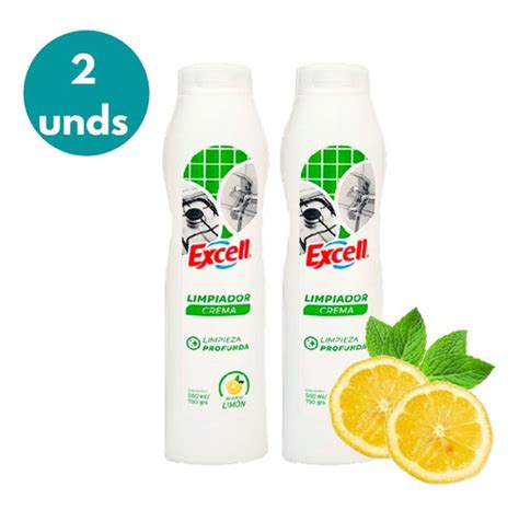 Limpiador Crema Excell X 2 Unidades Cuotas sin interés