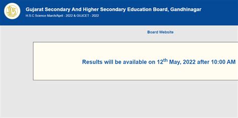 Gseb Hsc Science Result Out Live Updates Gujarat Board Th