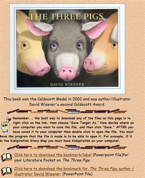 The Three Pigs By David Weiner Is Featured In An Article About How To