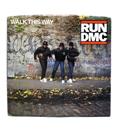 Design Is Fine History Is Mine RUN DMC Walk This Way Single 1985