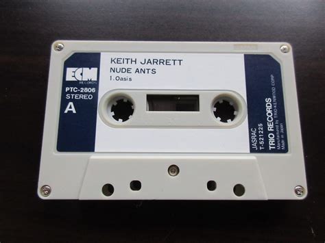 Keith Jarrett Nude Ants Japan Double Cassette Tape PTC 2805 6 In 1980 ECM Jazz EBay