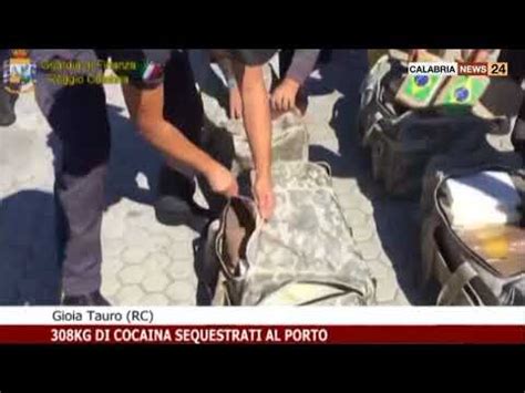 Di Cocaina Sequestrati Al Porto Di Gioia Tauro Youtube