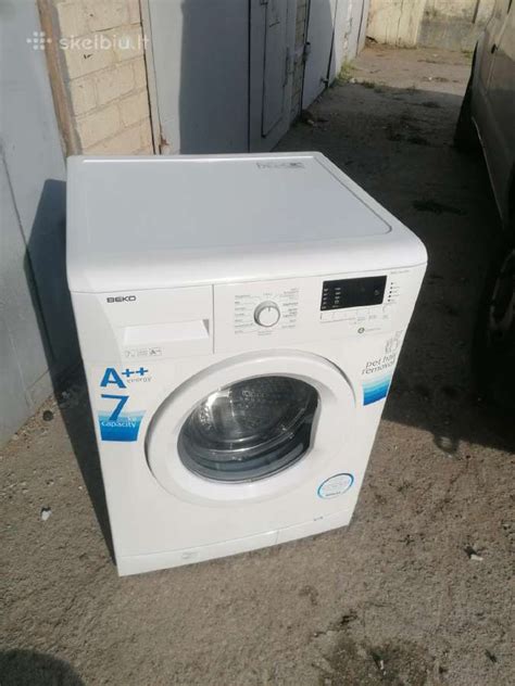 Skalbimo mašina Beko 7kg. - Skelbiu.lt