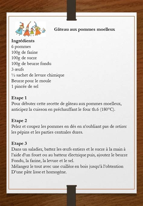 Carnet De Recettes G Teau Aux Pommes Moelleux