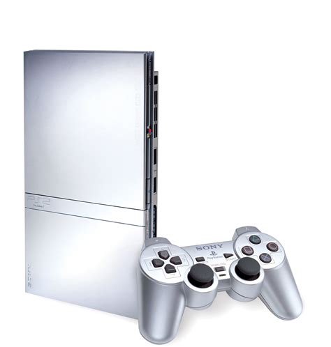 Family Friendly Gaming Sony PS2 silver edition - Sony PS2 silver ...