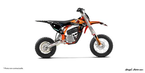 Ktm Sx E Sx E Black Edition Graphcover Fabricant Fran Ais De