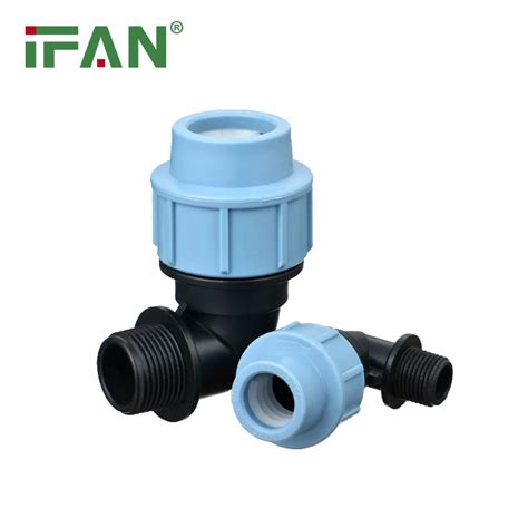 Ifan Factory Irrigation Pe Plumbing Pipe Fitting Material Elbow Pp