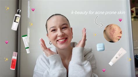 my FAVORITE korean skincare products for acne || first video, acne ...