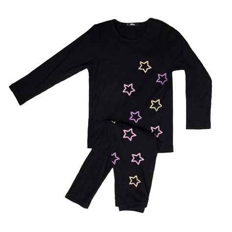 Terry Stars Loungewear Set Girls Noggiwear