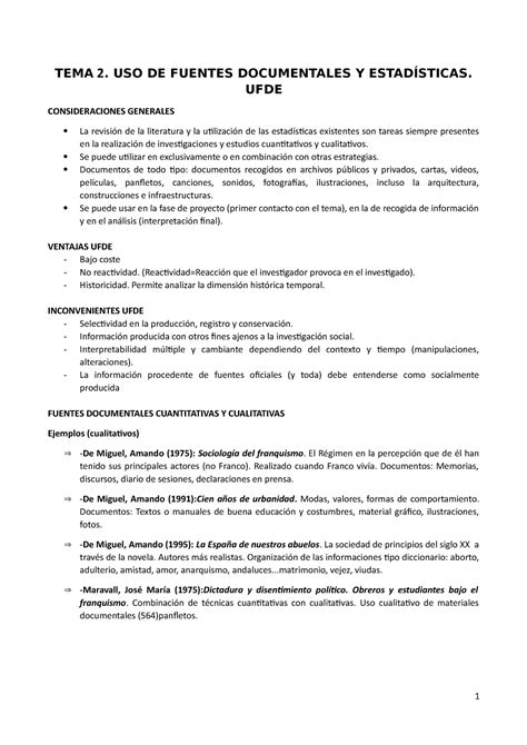 Tema 2 4 1 UFDE Apuntes 2 TEMA 2 USO DE FUENTES DOCUMENTALES Y