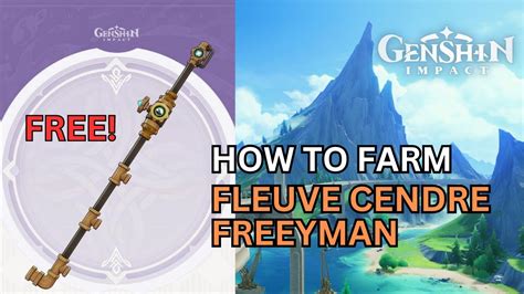 How To Farm Fontaine Sword Free Star Sword Fleuve Cendre Ferryman