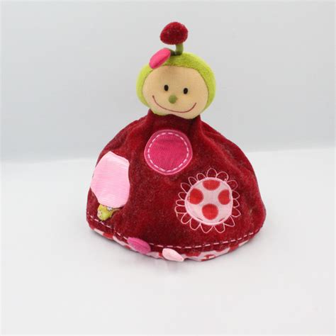 doudou reversible fille fée coccinelle Liz LILLIPUTIENS