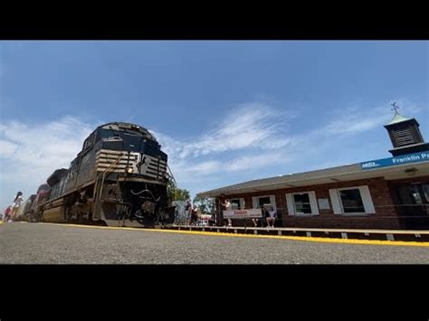 CPKC 248 Blows Through Franklin Park With A NS Ace Leader YouTube