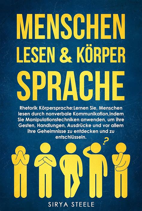 Amazon Menschen Lesen K Rpersprache Rhetorik K Rpersprache