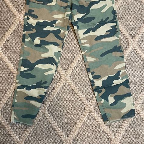 Mother Pants And Jumpsuits Nwt Mother The Shaker Camo Print Cotton