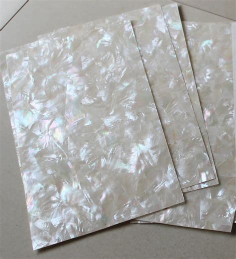 Aaa Grade Mosaic Pattern White Mother Of Pearl Laminated Sheets With