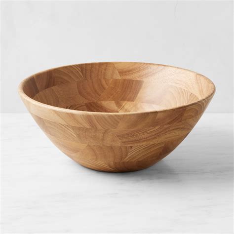 Open Kitchen By Williams Sonoma Wood Salad Bowls Williams Sonoma