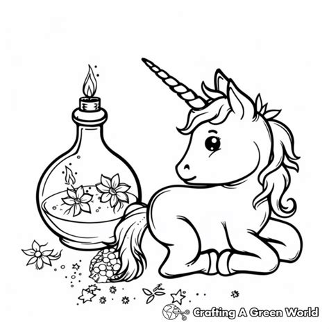 Magical Unicorn Coloring Pages - Free & Printable!
