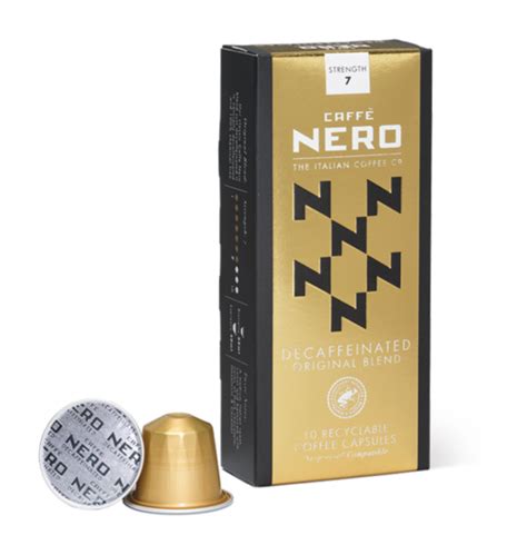 Caffe Nero Decaffeinated Original Blend Nespresso Compatible Capsules