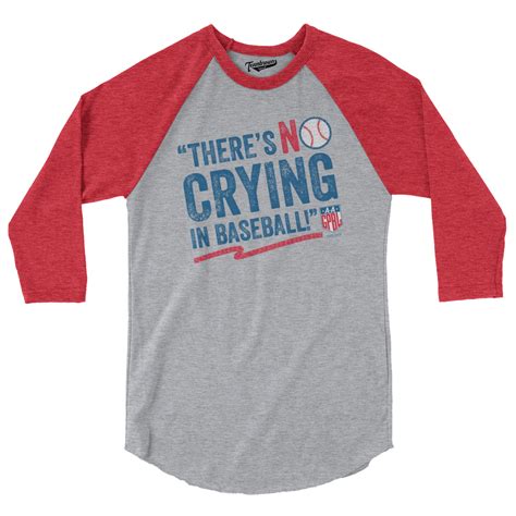 Aagpbl No Crying In Baseball Unisex Baseball Shirt