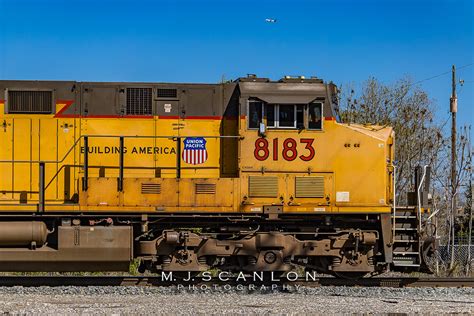 UP 8183 GE C45AH CN Memphis Subdivision The Union Paci Flickr