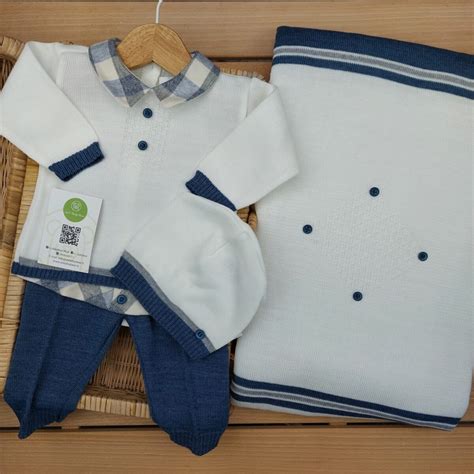 Coordinato Lana Denim Con Completino A S Baby Bear