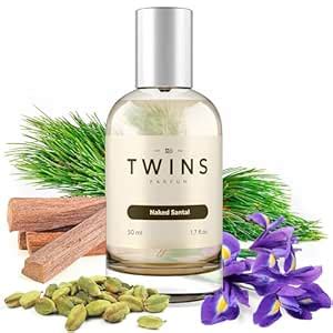 Amazon Perfume Twins Naked Santal Eau De Parfum Inspired By Sant Long Lasting