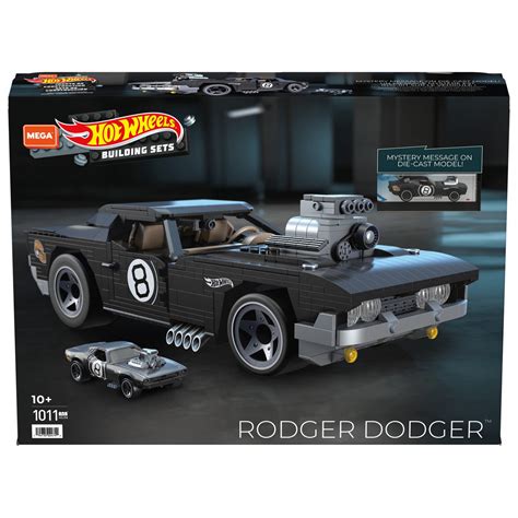 Конструктор Mega Construx Hot Wheels Роджер Доджер коллекционный HDJ98 купить в интернет