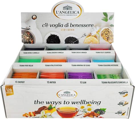 L Angelica Cofanetto Tisane Calde Box Con Tisane E T Assortiti