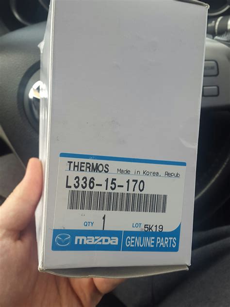 Термостат MAZDA L33615170 — Mazda 6 (2G) GH, 2 л, 2008 года | запчасти ...