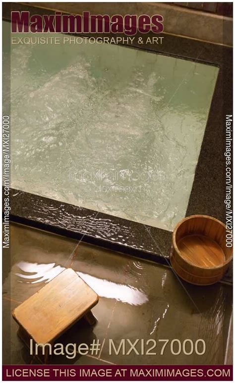 Photo Of Onsen Hot Spring Bath In Japan Stock Image MXI