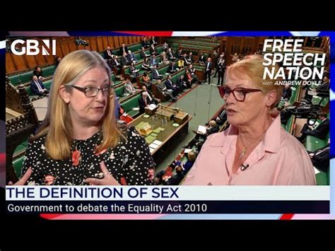GBNews Free Speech Nation Andrew Doyle Government To Debate If Sex Is Biological Or Can Be