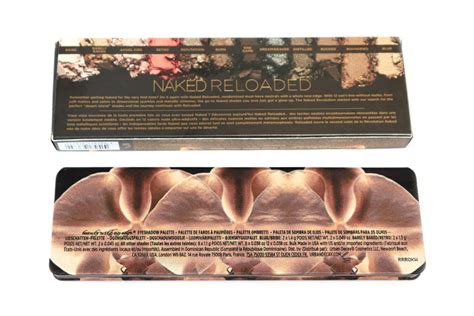 Urban Decay Naked Reloaded Eyeshadow Palette Review The Beautynerd