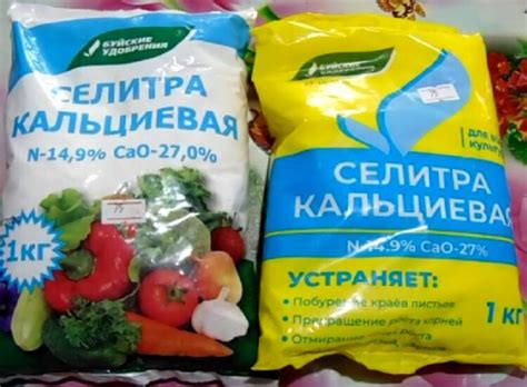 Кальциевая селитра — применение в качестве удобрения