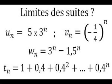 M Thode Pour Calculer Limites Fonctions Trigonom Triques