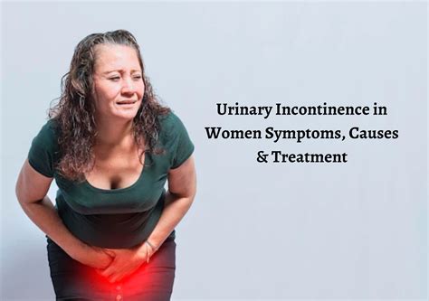 Urinary Incontinence In Women Symptoms Causes And Treatment