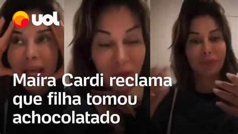 Ma Ra Cardi Reclama Que Filha Arthur Aguiar Tomou Leite