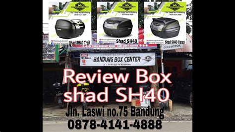 Review Box Motor Box Touring Shad Sh Trail Sh Cargo Cocok Nmax Pcx