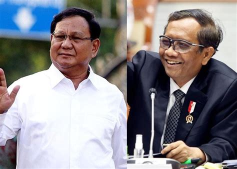 Prabowo Sebut Ganjar Tendensius Saat Tanya Pelanggaran HAM Mahfud MD