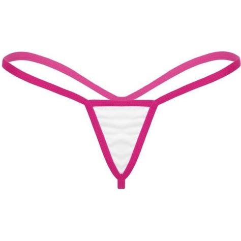 YONGHS FR Femme Micro String Sexy Ficelle Mini Bikini Thong G String